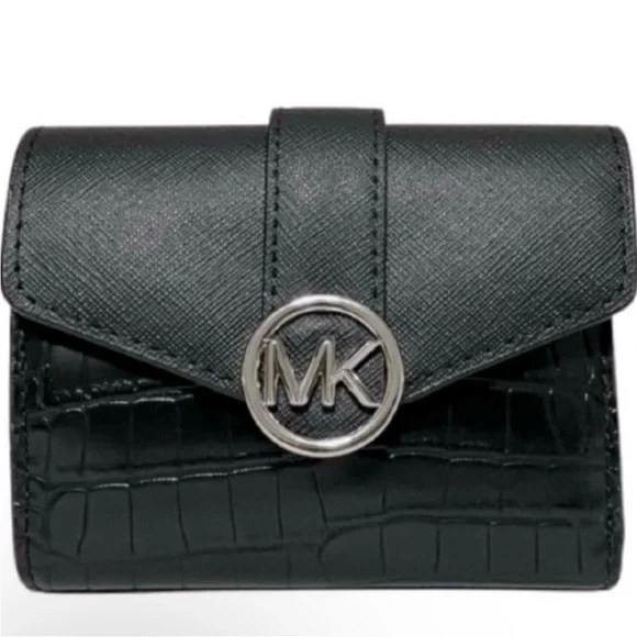 💖HOST PICK💖-NWT Authentic Michael Kors Carmen Medium Flap Wallet - Picture 2 of 7